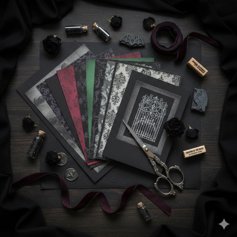 Gothic Cut Files Digital Paket