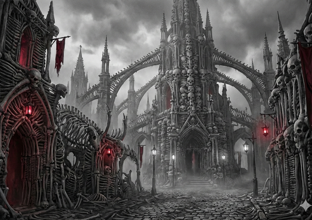 Halloween Gothic Geschenkpapier