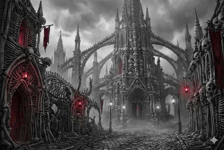 Halloween Gothic Geschenkpapier