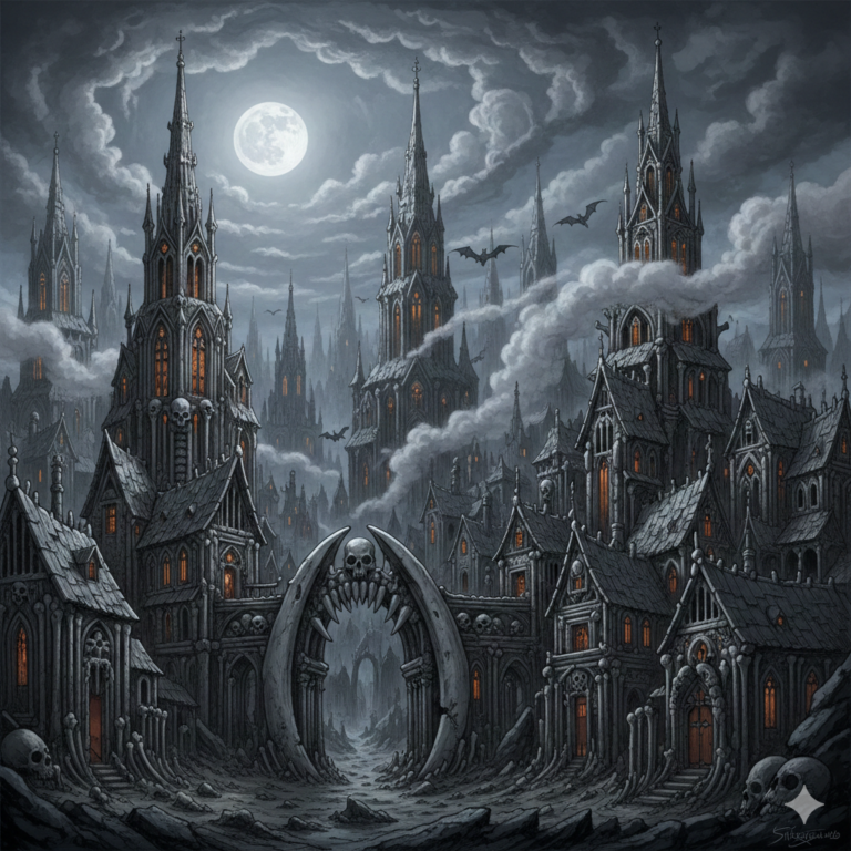 Gothic Weihnachts Geschenkpapier